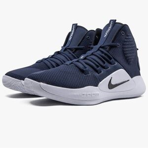 Nike Zoom Hyperdunk Blue Basketball Shoes Men Size 7.5 Navy Blue
